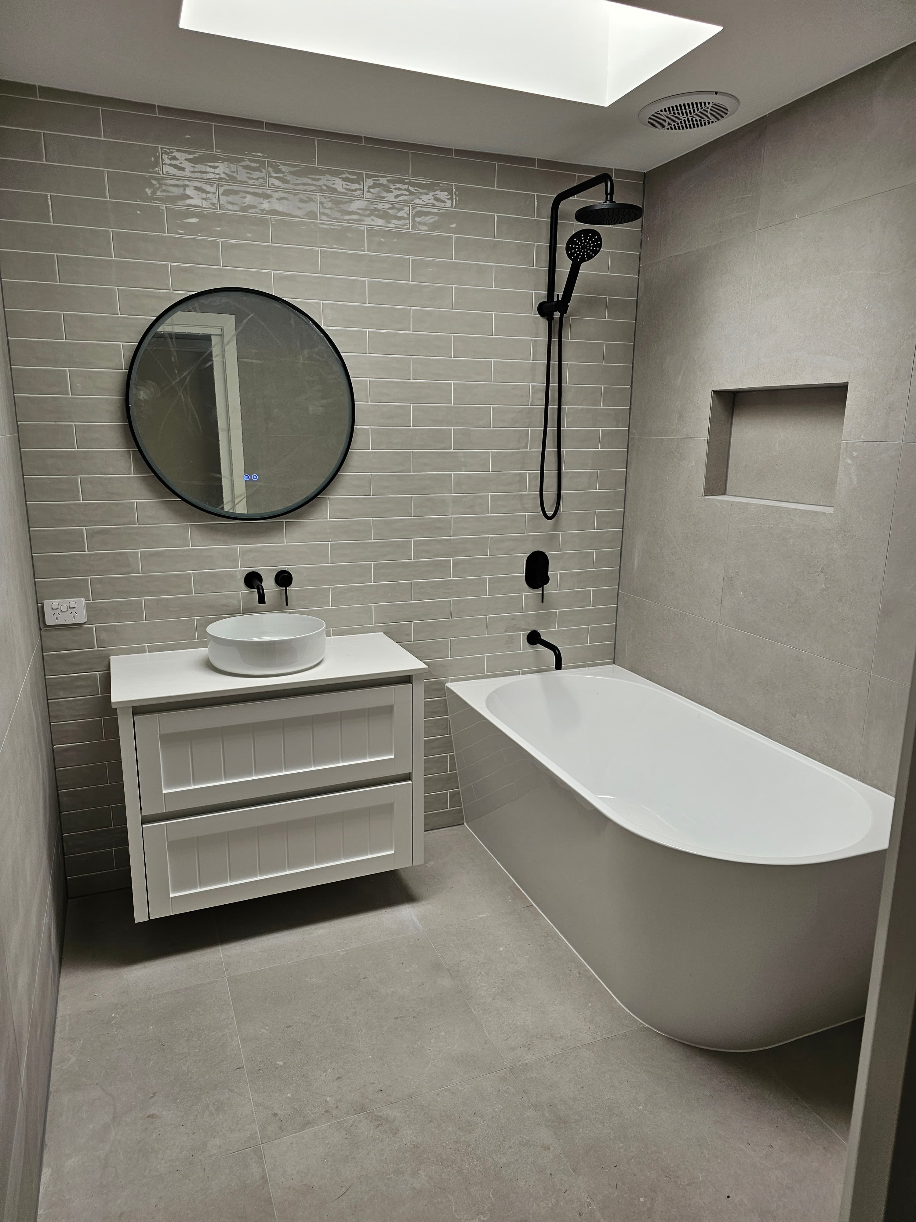 Bathroom after renovation in Blackburn