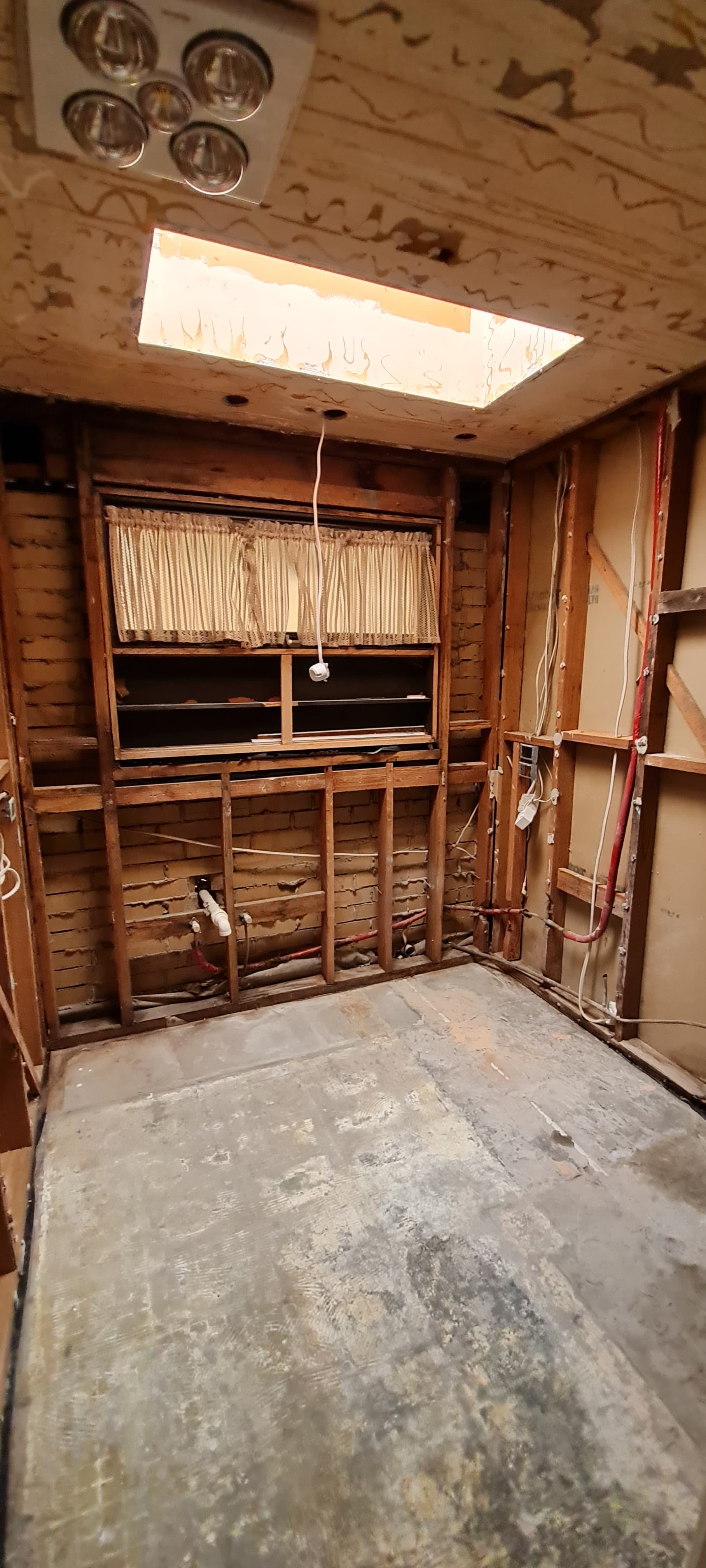 Bathroom before renovation in Blackburn