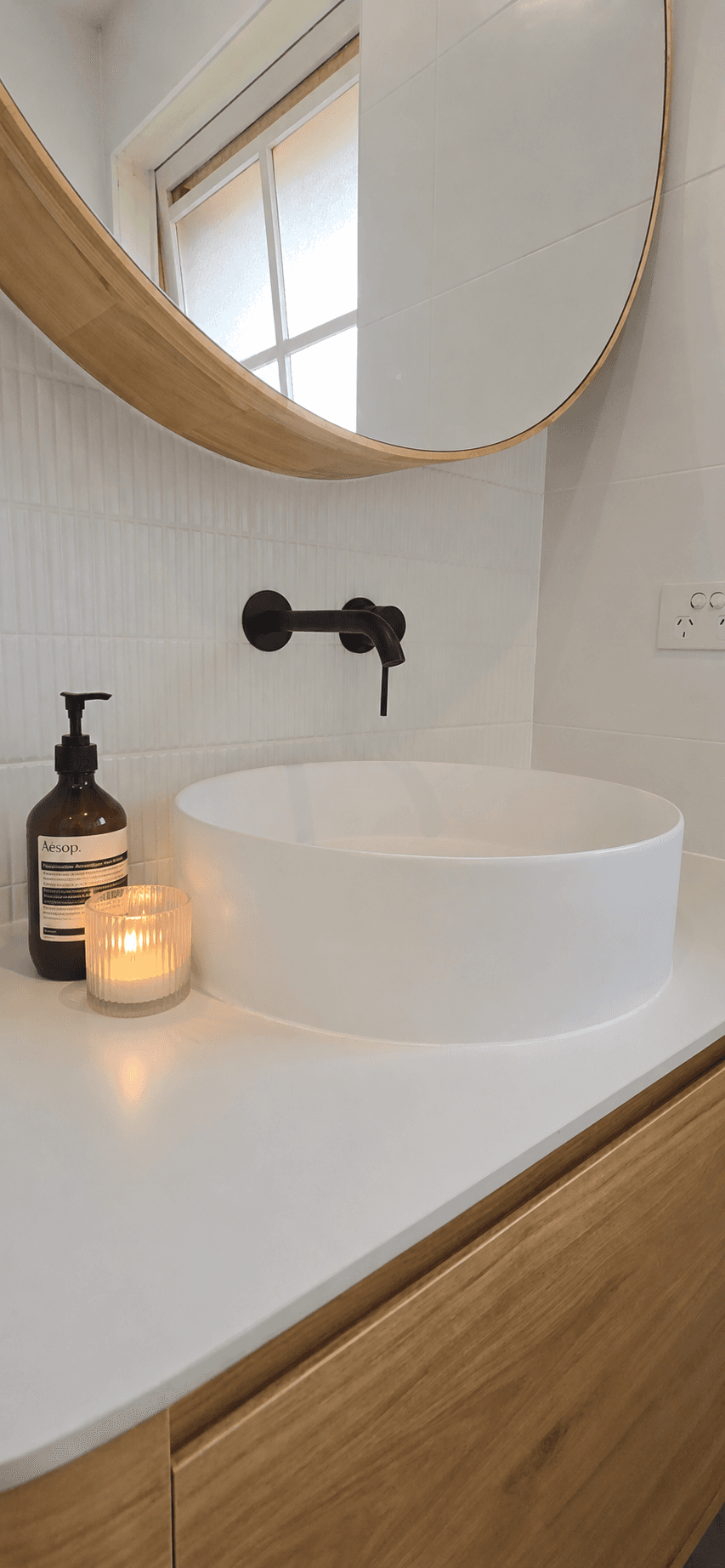 Wall and floor tiling finish by iBuild Renovations