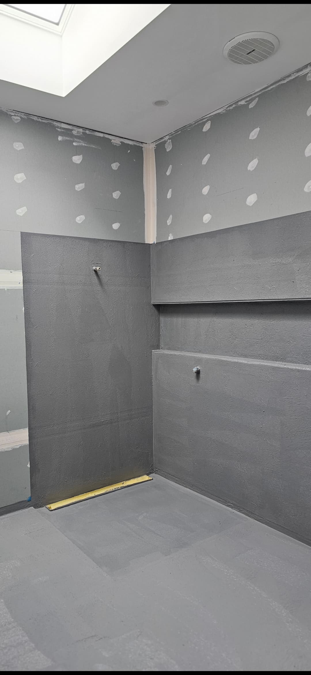 Waterproofing progress by iBuild Renovations