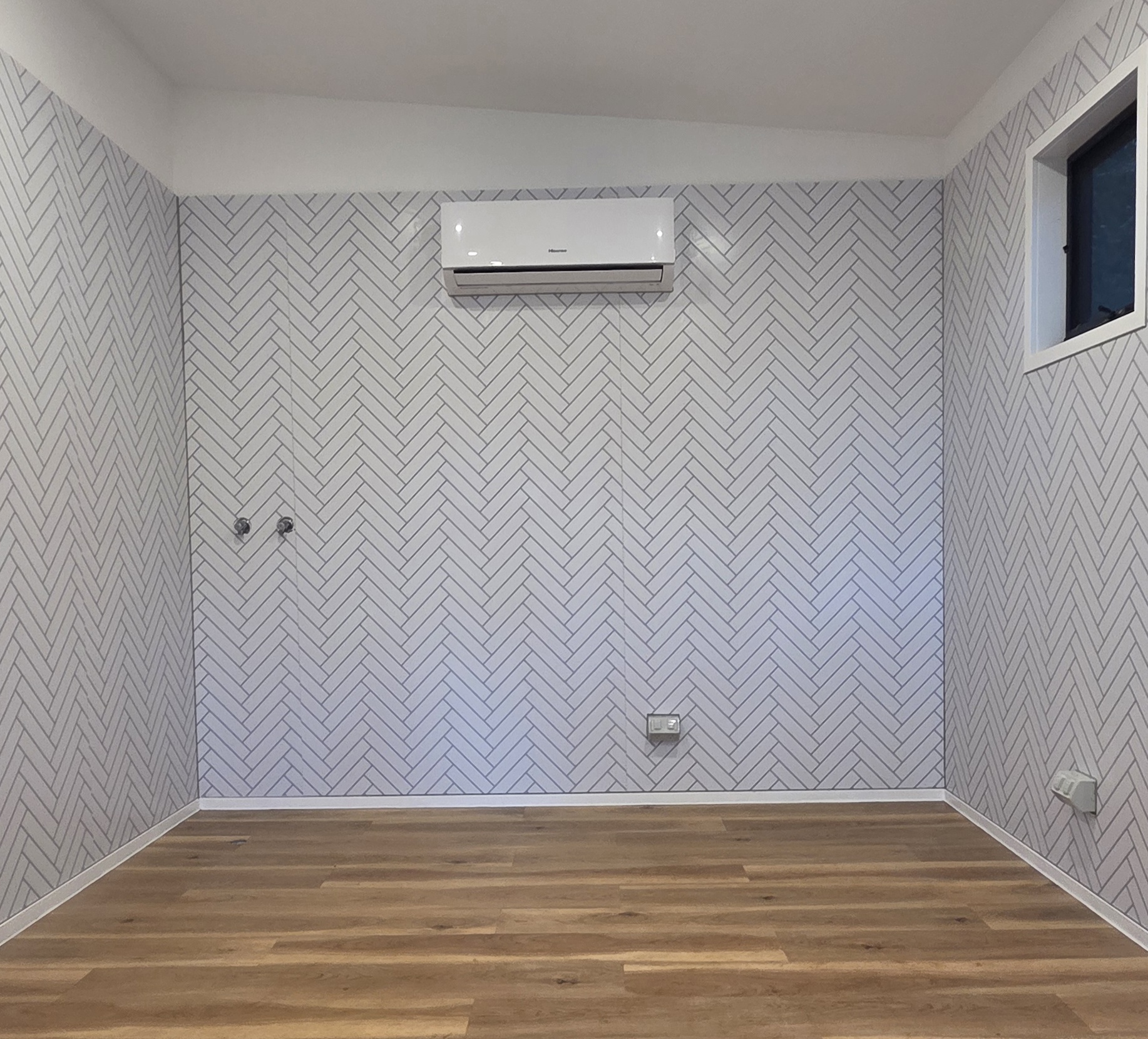 PVC wall panel project by iBuild Renovations
